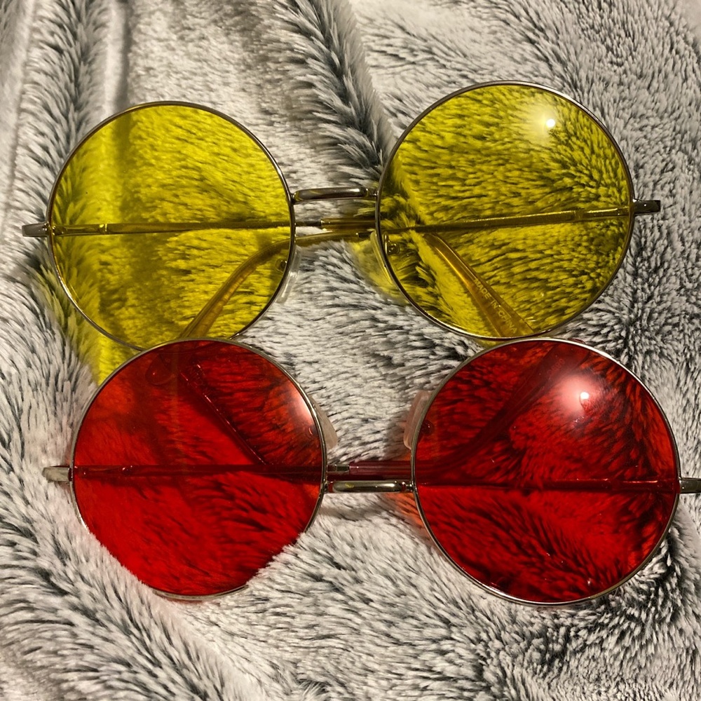 Vintage circle shades